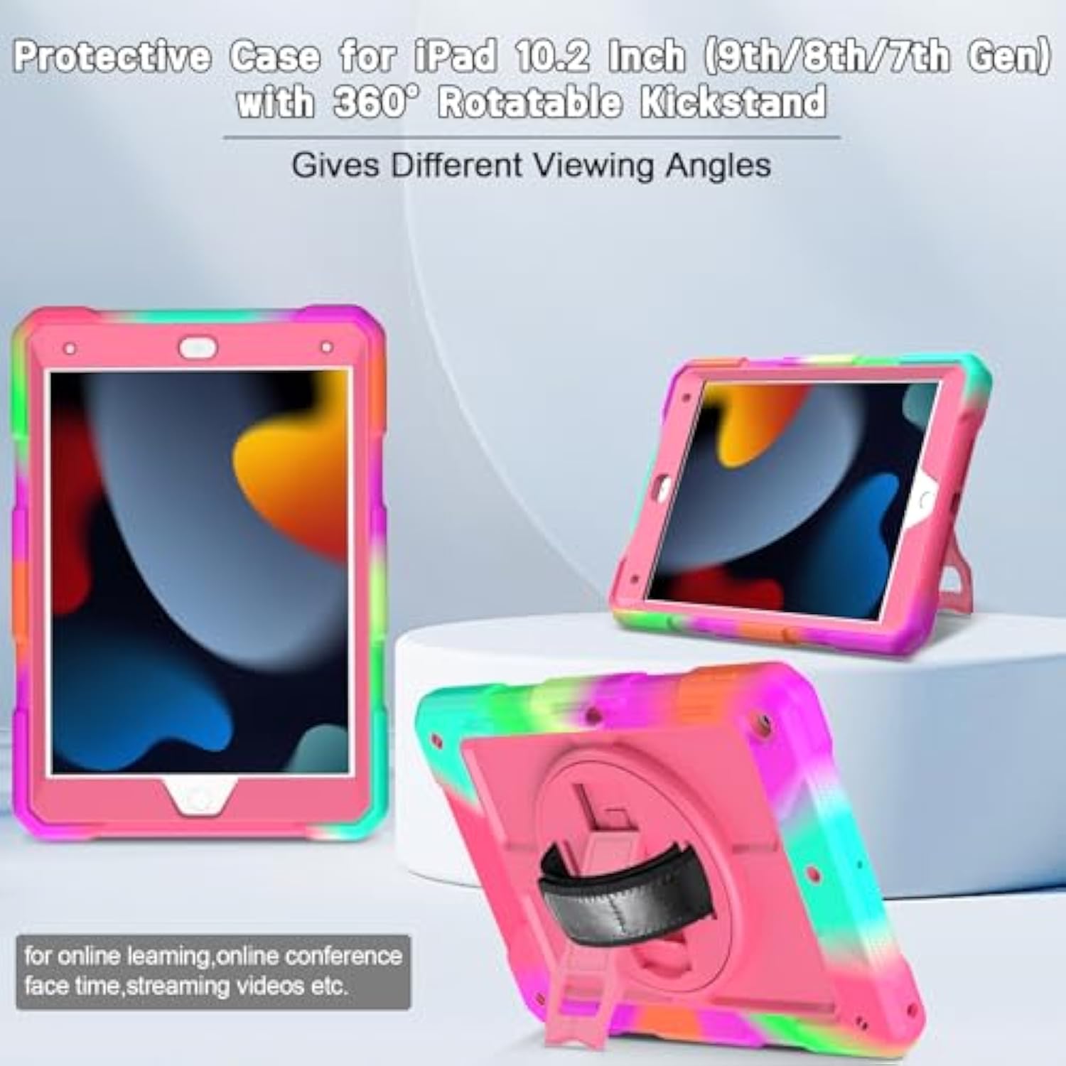 Ipad 9Th Generation Case, Ipad 10.2 Case(2021/2020/2019), Ipad 8Th/7Th Generat