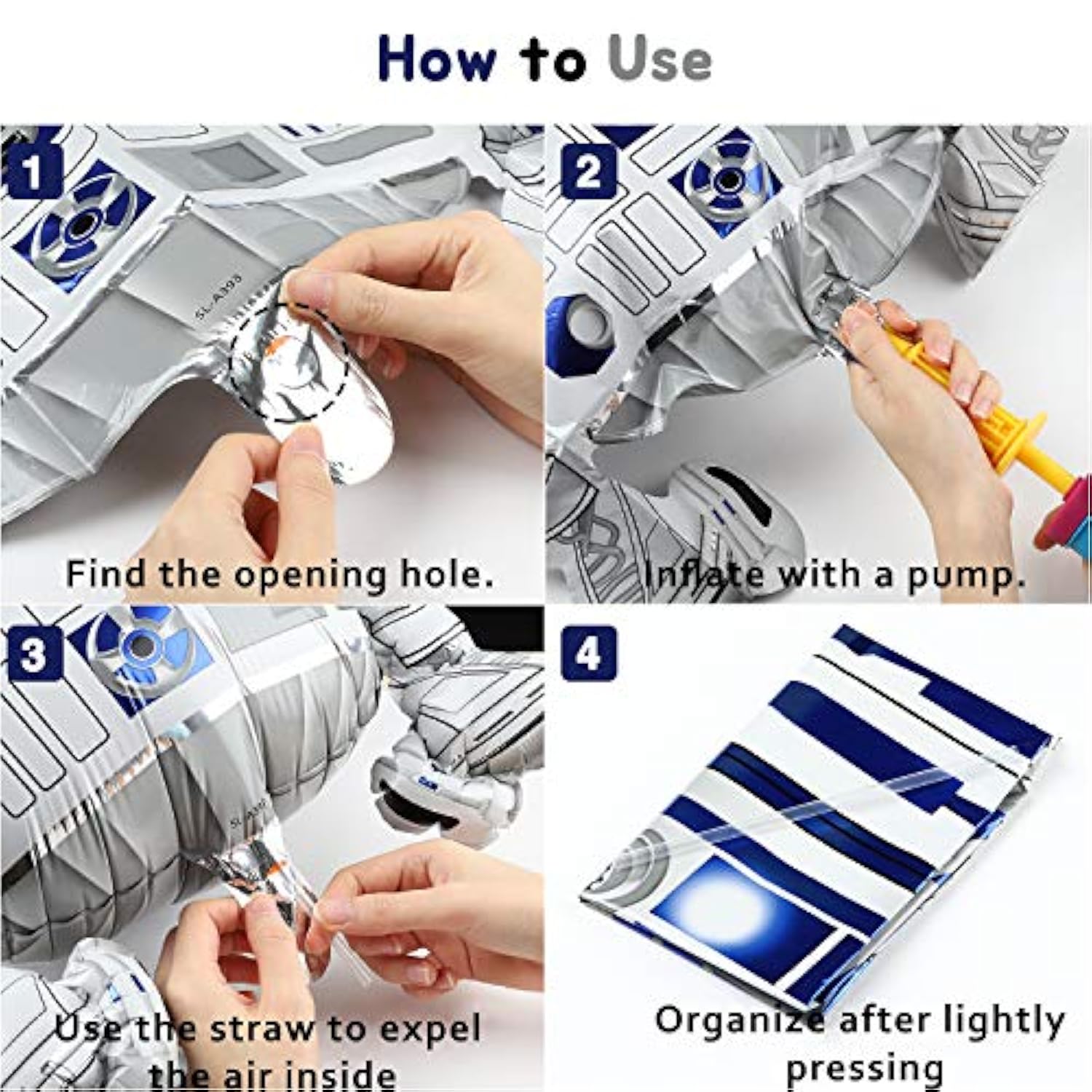 35Pcs Galaxy Wars Party Favors, Banner, Cake Topper, Balloons & Lightsabers