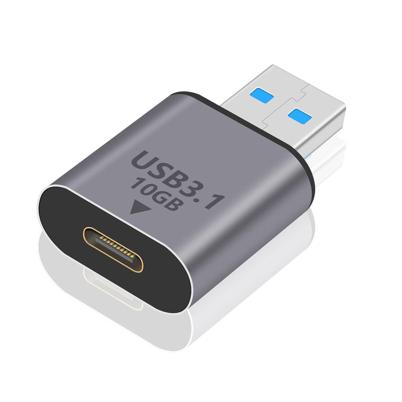 Usb 3.1 To Usb C Adapter 10Gbps, Usb C To Usb Adapter 3.1 Gen 2, (1Pack) Usb C