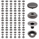 50 Sets Snap Fasteners Kit, 15Mm Heavy Duty Metal Snaps Buttons Press