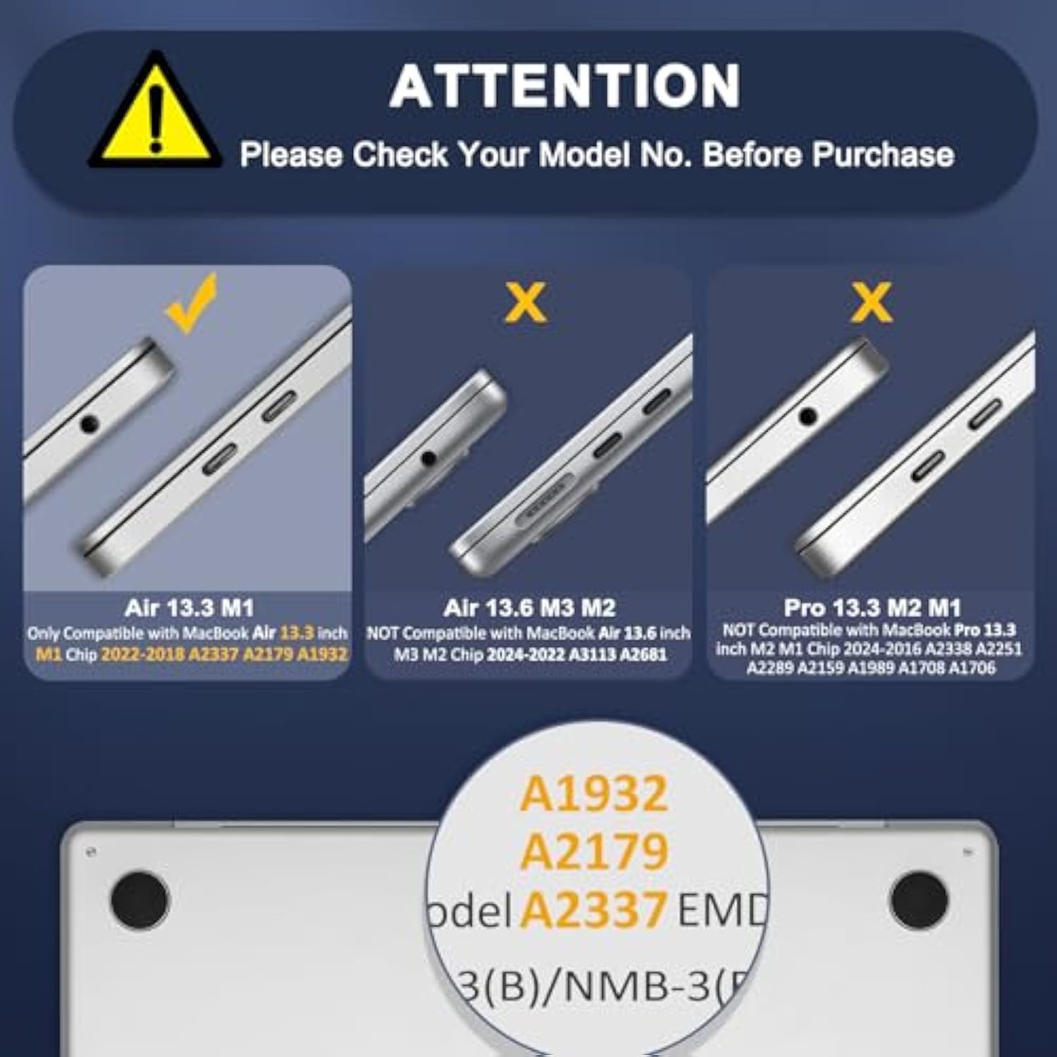 MOSISO Compatible with MacBook Air 13 inch Case 2022 2021 2020 2019 2018 Release A2337 M1 A2179 A1932 Retina, Plastic Camellia Hard Shell Case&Bag&Keyboard Skin&Webcam Cover&Screen Protector, Blue