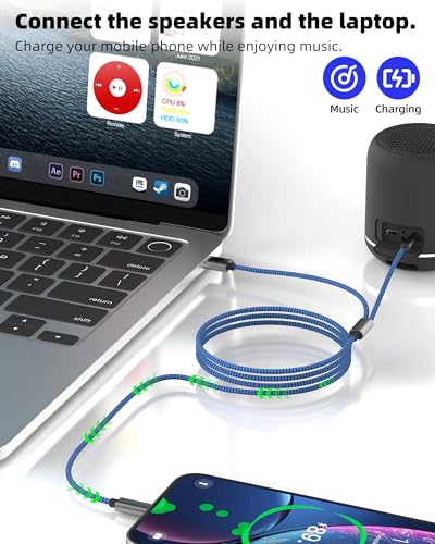 Aux To Lightning Cable For Iphone 14 13 Pro Max Adapter (1.2M) Long Car Audio Usb 3.5Mm Headphone Jack Cord Charger Play Adaptor For Apple Splitter Speaker Earphone For Ipad Plug Auxiliar Adaptador