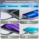 500W Usb C Fast Charger Block, 8 Port Usb Charging Station, Gan ? Pro Double 100W Pd Pps Port Fast Charging Station For Multiple Devices,Laptop Wall Charger Compatible With Macbook/Iphone 16/Ipad Etc