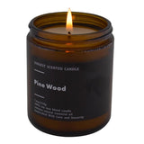 Scented Candle, Gifts For Women And Men, Pine Wood, Natural Soy Wax, Long Lasting, Stress Relief