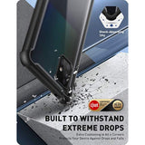 i-Blason Ares Case for Samsung Galaxy A71 5G Case [ Not for Galaxy A71 4G Version & A71 5G UW Version], Dual Layer Rugged Clear Bumper Case with Built-in Screen Protector (Black)