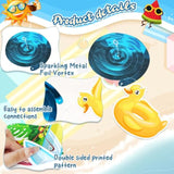 35Pcs Summer Pool Beach Hanging Swirl Decor, Hello Summer Beach Party Decorations, Hawaiian Luau Themed Swirls Streamers Ceiling Supplies For Boys Girls Kids Baby Shower