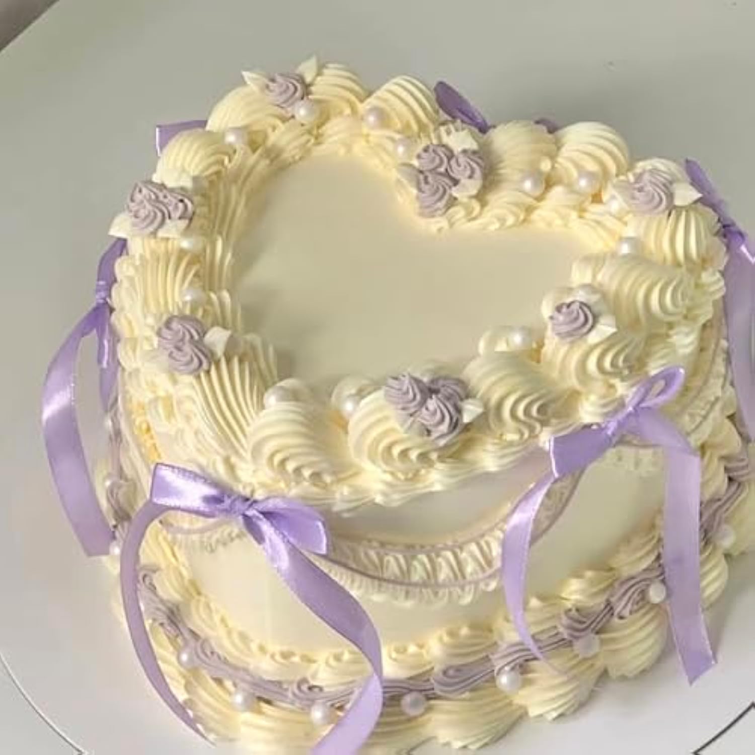 30 Pcs Bow Cupcake Toppers Bowknot Ribbons Bow Girls Birthday Cake Decorations Bow Cake Toppers Bowknot Cupcake Picks For Wedding Bridal Birthday Anniversary Baby Shower Party Supplies Purple