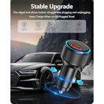 Usb C Car Charger Dual Usb C Port + Qc 3.0 66W Fast Charging [Mfi Certified] Compatible With Iphone 15 Pro Max, Plus, Galaxy S23/S22/S21 Ultra, Pixel And More