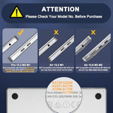 MOSISO Compatible with MacBook Pro 13 inch Case M2 2025, 2024, 2023-2016 A2338 M1 A2251 A2289 A2159 A1989 A1708 A1706, Plastic Hard Case&Bag&Keyboard Skin&Webcam Cover&Screen Protector, Navy Blue