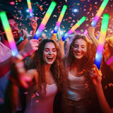 36 Pcs Led Foam Glow Sticks Bulk,Glow In The Dark Party Supplies?Foam Light Up Sticks 3 Modes Of Color Flashing For Birthday,Wedding,Raves,Carnival,Halloween Christmas,New Year,Concert