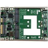 Dual Msata Ssd To 2.5 Sata Raid Adapter Converter - 2X Msata Ssd To 2.5In Sata