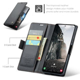Wallet Case For Samsung Galaxy A36 5G, Pu Leather Magnetic Flip Case With Rfid Blocking Card Holder Kickstand For Women Men, Shockproof Durable Protective Phone Cover For Galaxy A36 5G (Black)