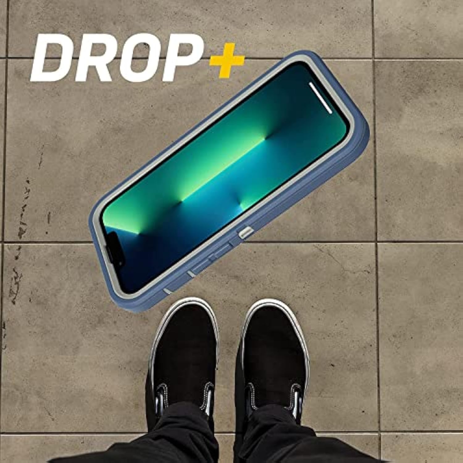 OtterBox Defender Series Screenless Edition Case for iPhone 13 Pro (Only) - Case Only - Non-Retail Packaging - Fort Blue