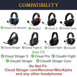 Replacement Earpads For Hyperx Cloud 1/2/3/Pro/Core/Flight/Flight S/Stinger/Stinger S, Cloudx Stinger/Stinger Core/Flight Headsets - Red Storm