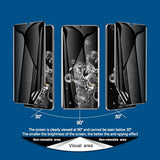 [2 Pack] For Samsung Galaxy S20 Ultra Privacy Screen Protector, [Support Fingerprint Id] Anti-Spy Full Adhesive Flexible Film For Galaxy S20 Ultra 6.9" - Black