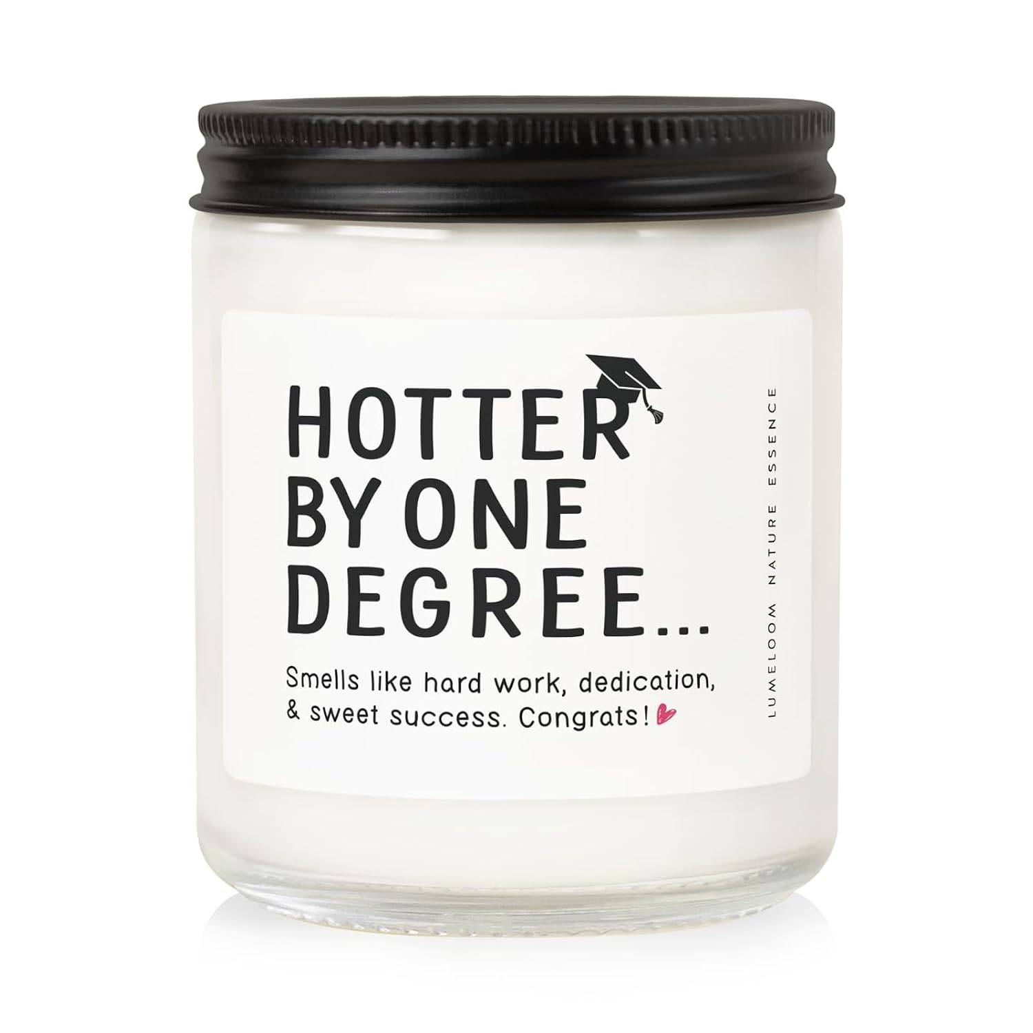 Graduation Gifts For Her, Him, 9Oz Aromatherapy Lavender Scented Soy Wax Candle, College, Phd, Masters Degree Graduation Gifts, Grad Candle For Women, Men