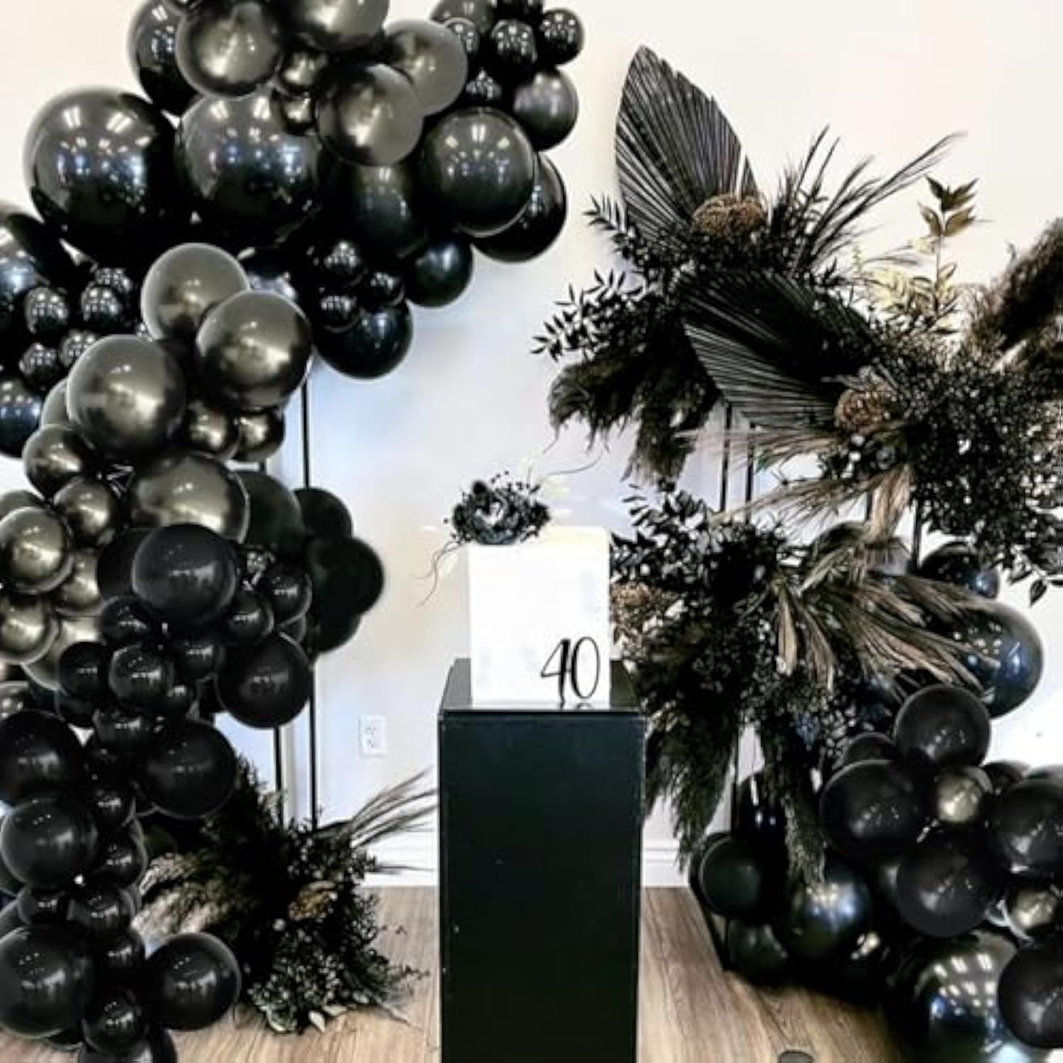 Valentine'S Day Red Balloons Arch Kit, 174 Pcs Red And Rose Gold Confe