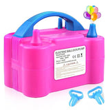 Balloon Pump Electric,110V 600W Balloon Blower Inflator Dual Nozzle Air Pump Balloons Inflator For Decoration, Party, Sport,Gifts:2 Balloon Tying Tools