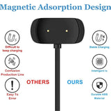 For Amazfit Gtr 2 Charger, Usb Charging Cable For T-Rex Pro, Gtr 2E, Gts 2, Gts 2E, Gts 2 / Gts 4 Mini, Bip 5, Bip 3, Bip U Pro, Zepp E/Z Smartwatch (2-Pack, 3.3Ft/100Cm)