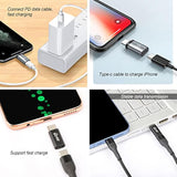 (6 Pack) Usb C Female To Usb Adapter,Type C To Android Male,For Iphone Female To Type C Male,Suitable For Iphone 15Promax14 13,Samsung S22