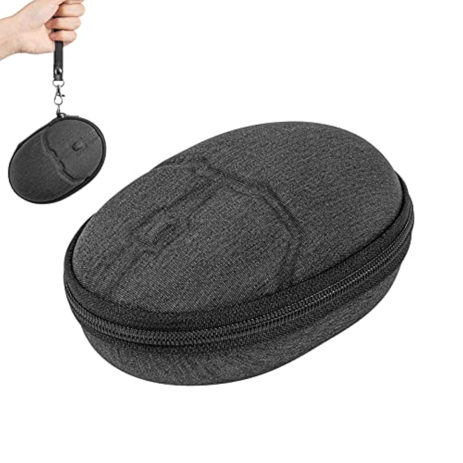 Geekria Mouse Case, Hard Shell Travel Carrying Case for Gaming Office Mouse, Compatible with Razer Basilisk V3 / Viper V3 Pro/Naga V2 / DeathAdder V3 / Orochi V2, HyperX Pulsefire Haste