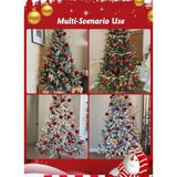 15 Pcs Red Velvet Christmas Balls, 3.15 Inch Velvet Ornaments For Christmas Tree, Christma Tree Flocked Ornaments Balls For Family Holiday Wedding Party Xmas Hanging Decoration