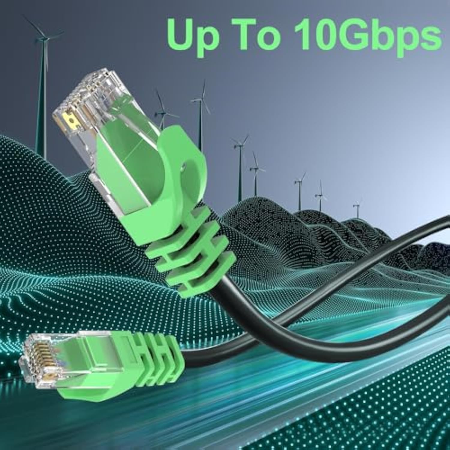 Cat 6 Ethernet Cable 3 Ft High Speed Rj45 Internet Cable For Outdoor & Indoor