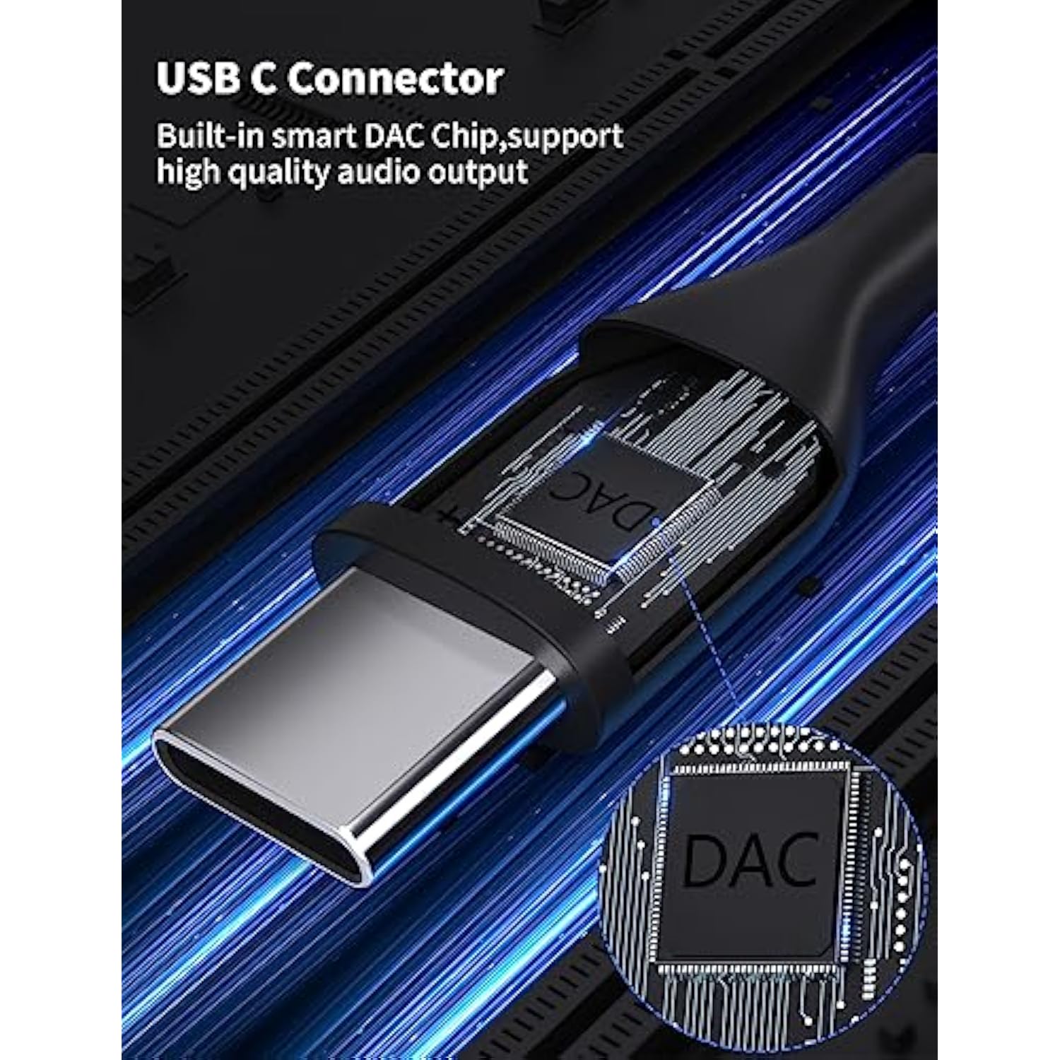 Usb C To 3.5Mm Audio Adapter, 3 Pack Usb Type C To Aux Dongle Cable 3.5Mm Headphone Jack Converter For Samsung Galaxy S24 Ultra S23 S22 S21 A54 A53 Usb C Earbuds Adapter For Iphone 15 Pro Max