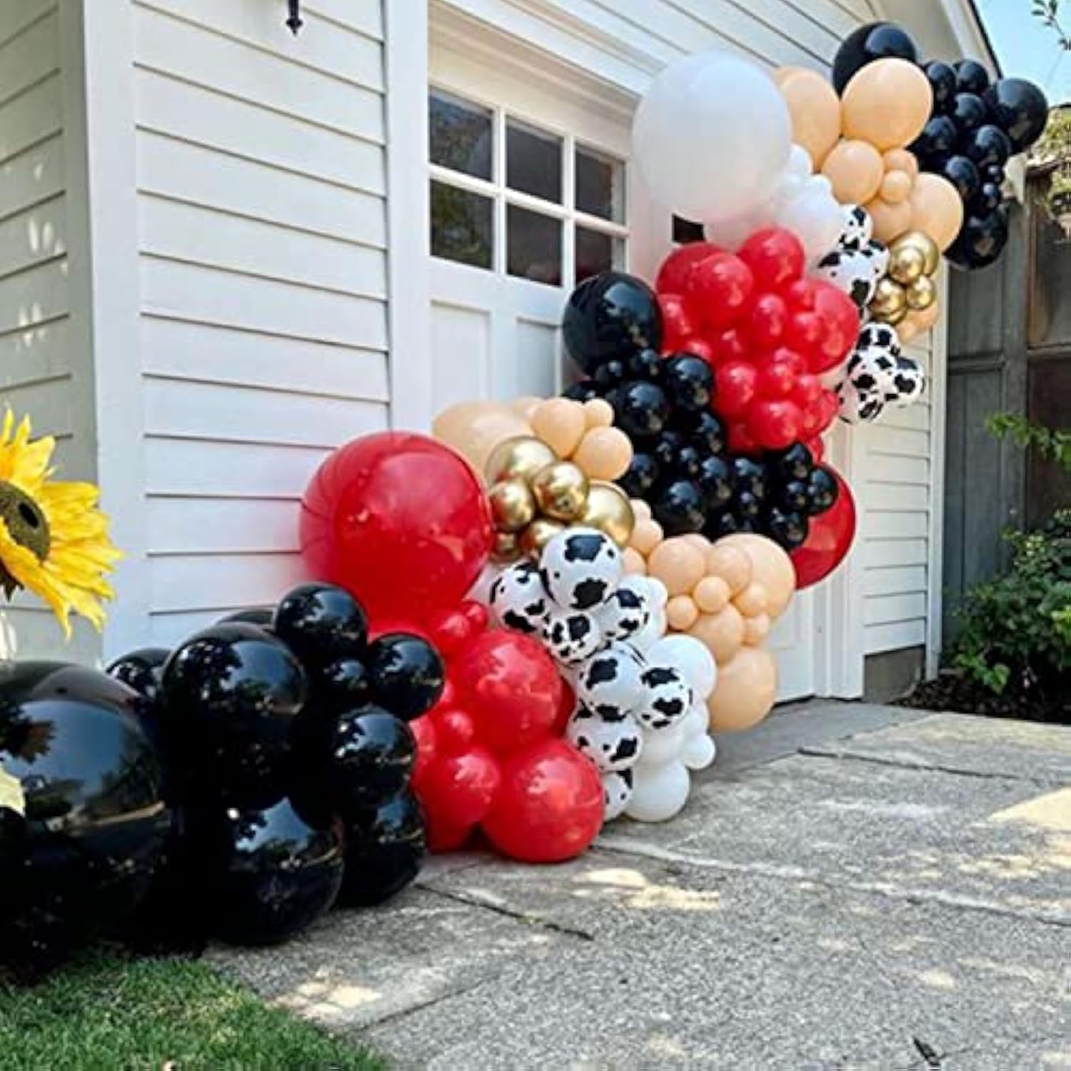 157PCS First Rodeo Balloon Garland Kit for Cowboy Theme Party and Baby Shower