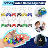 Video Game Party Favors Kids Gamer Birthday Party Supplies Drawstring Bag Silicone Bracelet Glow In Dark Tattoo Sticker Keychain Gamer Party Favors Gaming Birthday Goodie Bag Stuffers