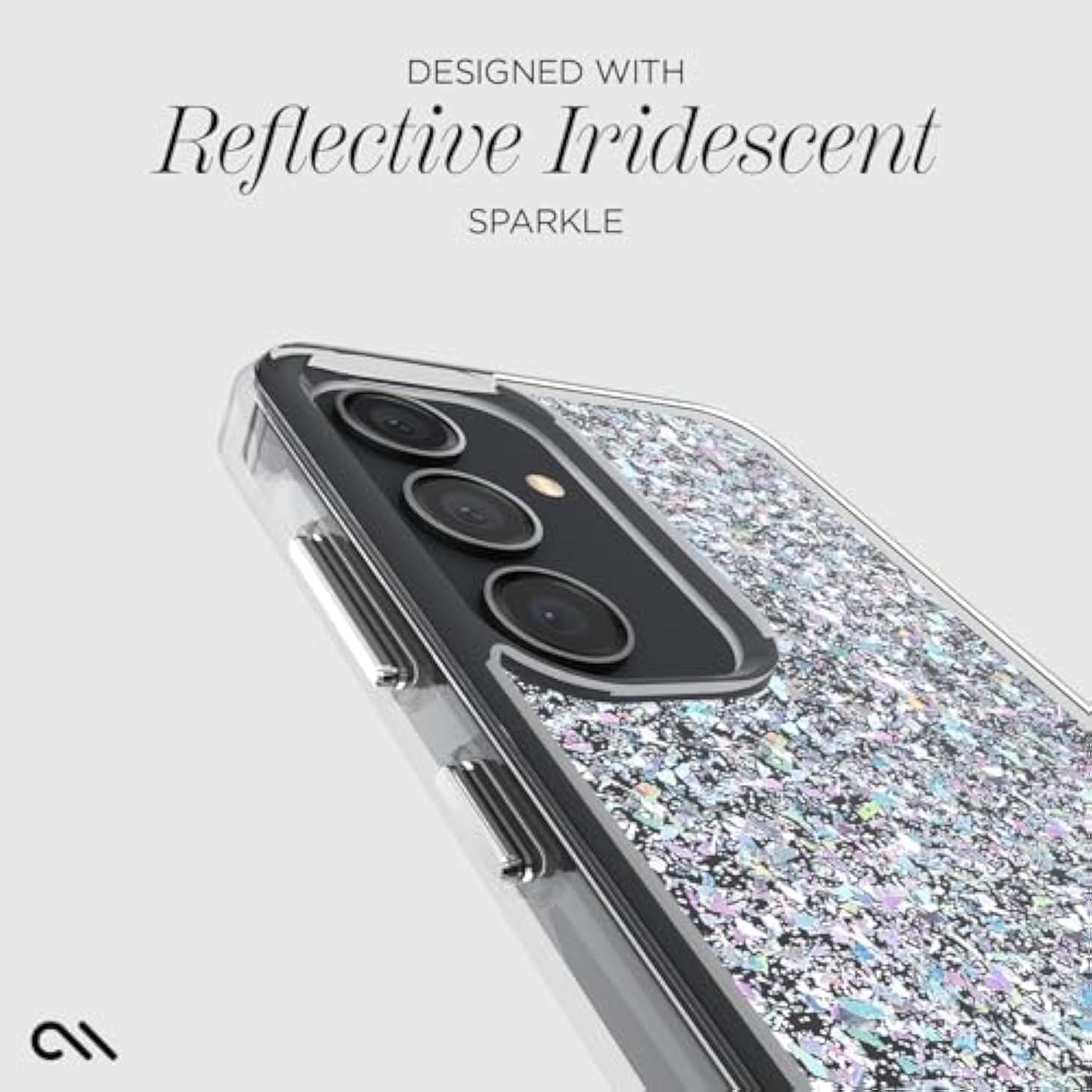 Case-Mate Samsung Galaxy S24 Case [6.2"] [12ft Drop Protection] [Wireless Charging] Twinkle Disco Phone Case for Samsung Galaxy S24 - Luxury Bling Glitter Cover with Anti-Scratch, Shockproof, Slim Fit