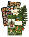Pop Up Christmas Cards, Christmas Tree, 15 Inch Life Sized 3D Popup Greeting Card, Holiday Card, Thank You Gifts, Blank Notecard & Envelope
