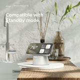 elago MS1 Charging Stand Compatible with MagSafe Charger - Premium Silicone Stand Compatible with iPhone 16/15/14/13/12 Series, Designed for iOS Standby Mode [Stone] [Charging Cable Not Included]