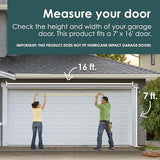 7' x 16' - Haunting Mummy - Halloween Double Garage Door Banner