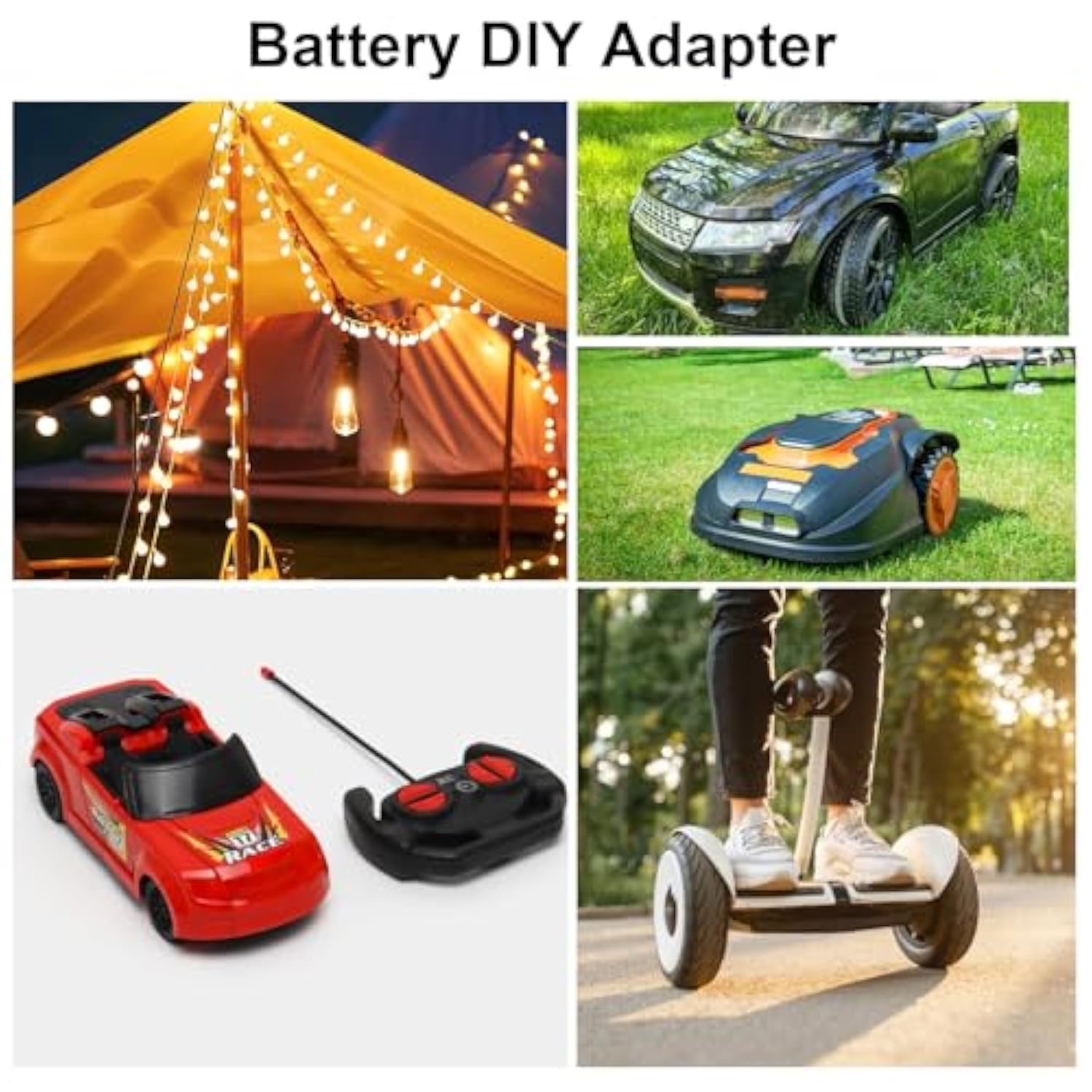 20V To 12V Step Down Converter For Dewalt Battery, Dc Voltage Battery Adapter,12V Buck Converter Regulator With Upgraded Low Voltage Protection,Power Adapter Is For Diy Rc Car Toys