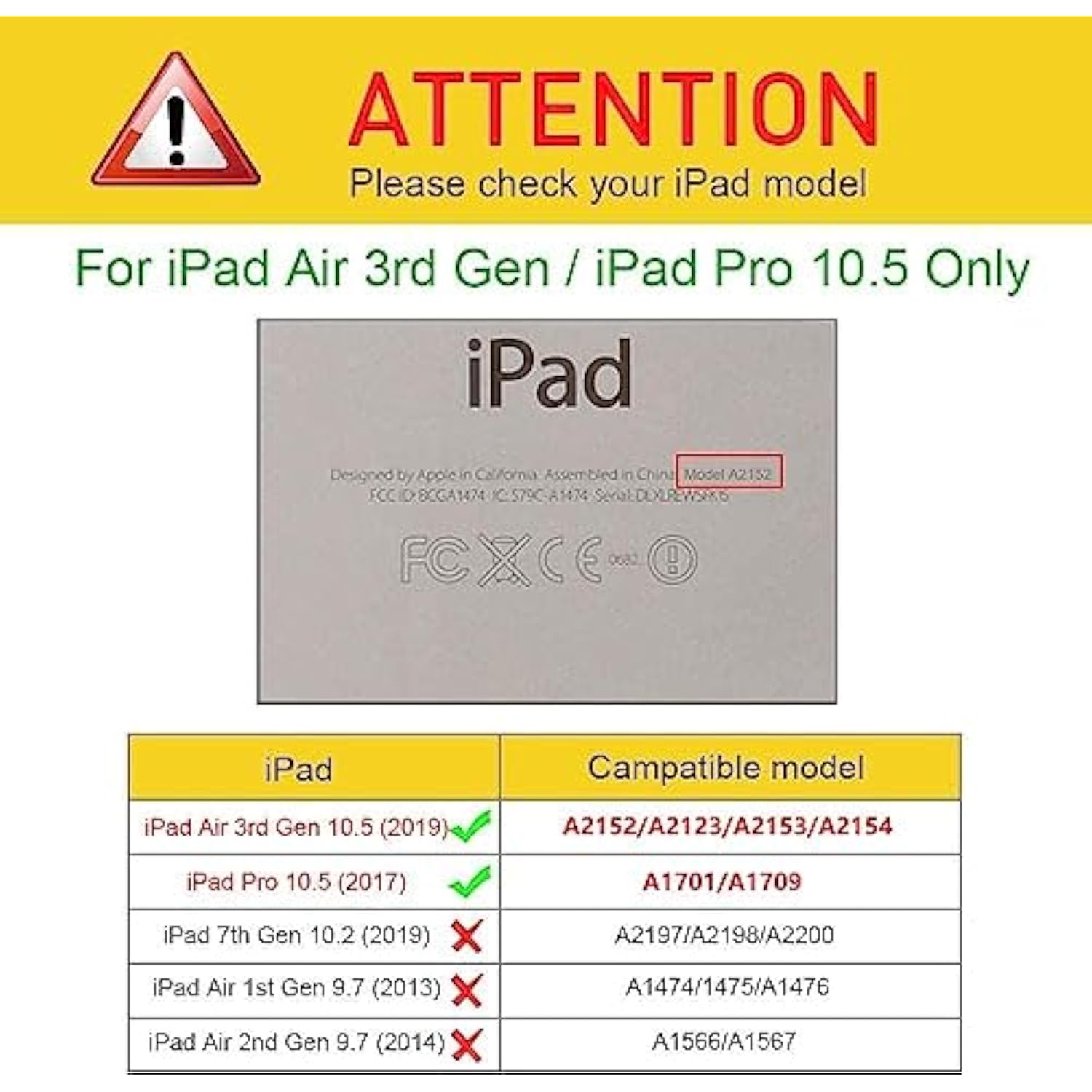 Ipad Air (3Rd Gen) 10.5" 2019 / Ipad Pro 10.5" 2017 Case,360 Degree Rotating S