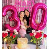 30Th Birthday Decorations For Her Happy 30Th Birthday Decorations In My Thirties Era Party Decorations Number 30 Balloons For Women Men Birthday Party Decoration