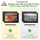 Fintie Folio Case for All-New Amazon Fire HD 10 and 10 Plus Tablet (13th/11th