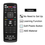 New Vizio Universal Remote Control For All Vizio Brand Tv, Smart Tv - 1 Year