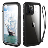 Iphone 13 Pro Case, Waterproof & Shockproof Phone Case, Full Protection, Ip68, 6.1 Inch, Black