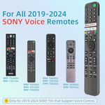 for Sony TV Remote Replacement, Universal for All 2019-2024 Sony Remote Control for Bravia Smart TV with Voice Control. for Bravia XR/XBR/KD/K Series Google/Android TVs. 1-Year .