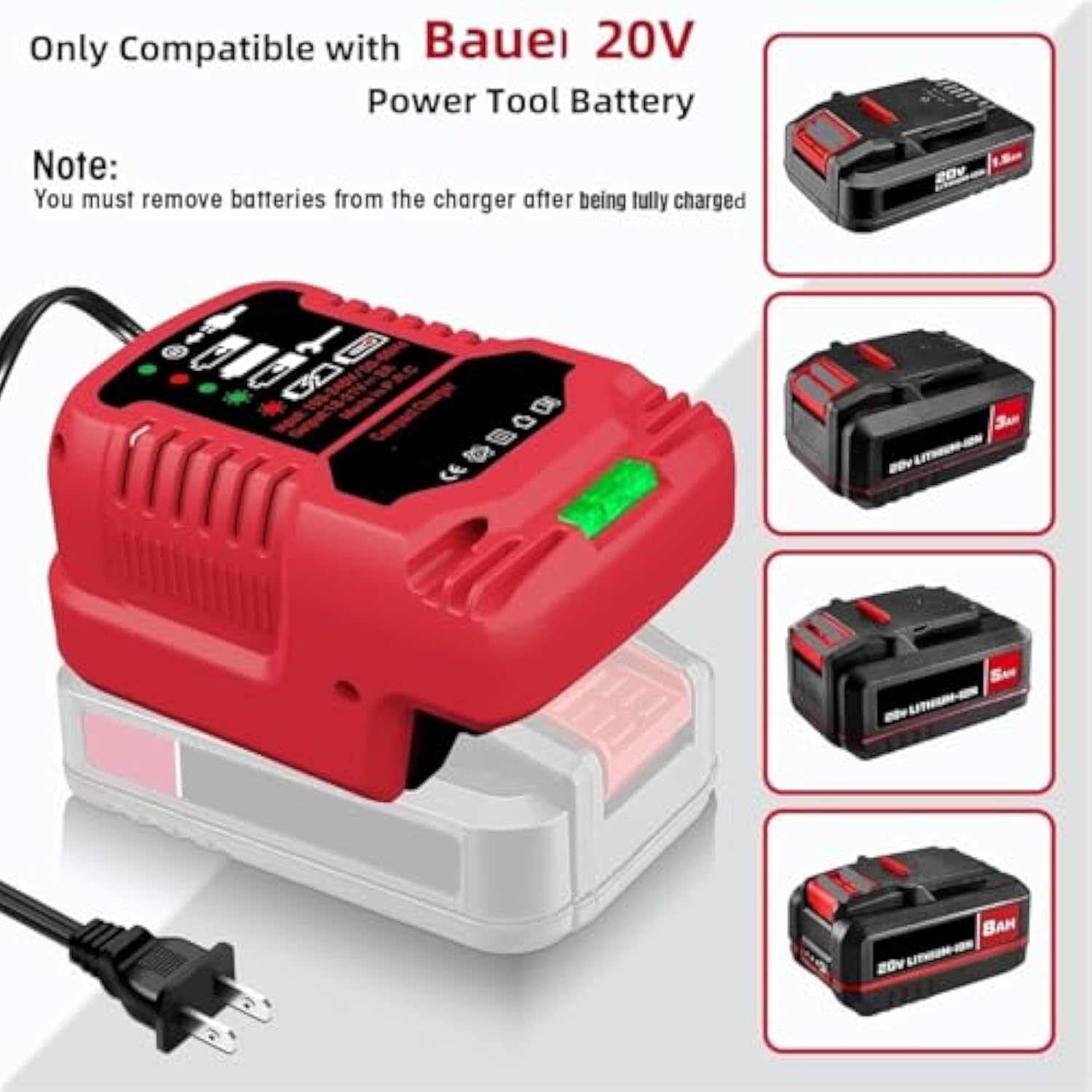 Compact Cordless Power Tool Battery Chargers ()