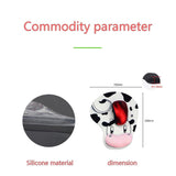 Ergonomic Cartoon Mouse Pad ?Animal Patterns Mouse Pad With Wrist Support, Mouse Pad With Wrist Rest, Mousepad With Non-Slip Pain Relief Pu Base, Cute Mouse Pad (Panda)