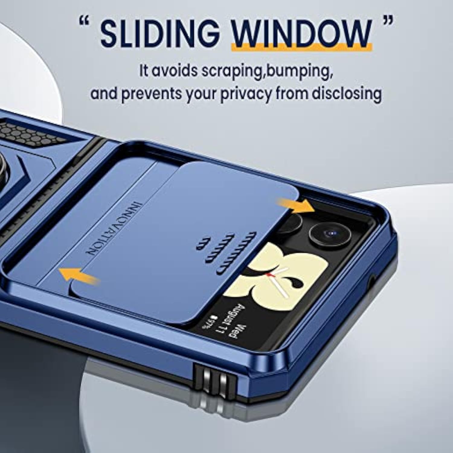 Samsung Z Flip 4 Case Case with Camera Cover