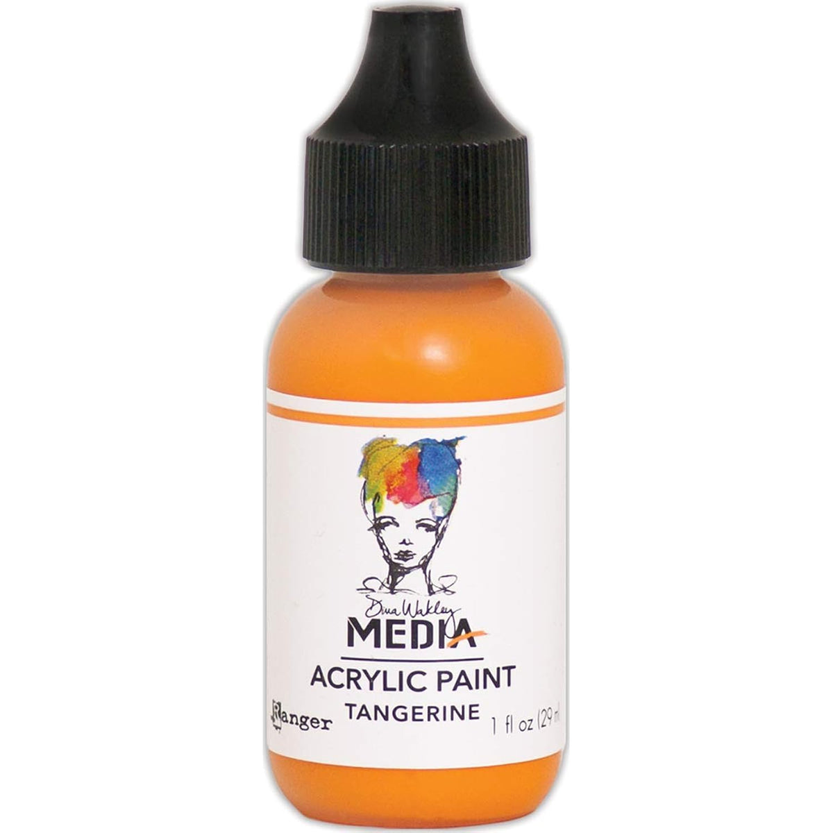 Ranger MDQ54092 Heavy Body Acrylic Paint 1oz Tangerine