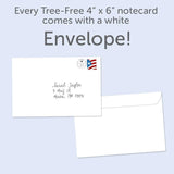 Tree-Free Greetings - Valentine's Day Greeting Cards - Artful Designs - 12 Cards + White Envelopes - Made in USA - 100% Recycled Paper - 4 x 6 - Squirrel Nuts (FS64392)