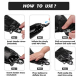 Black 16" Foil Letter Balloons A–Z Set – 26pcs for Custom Party Banners & Decorations