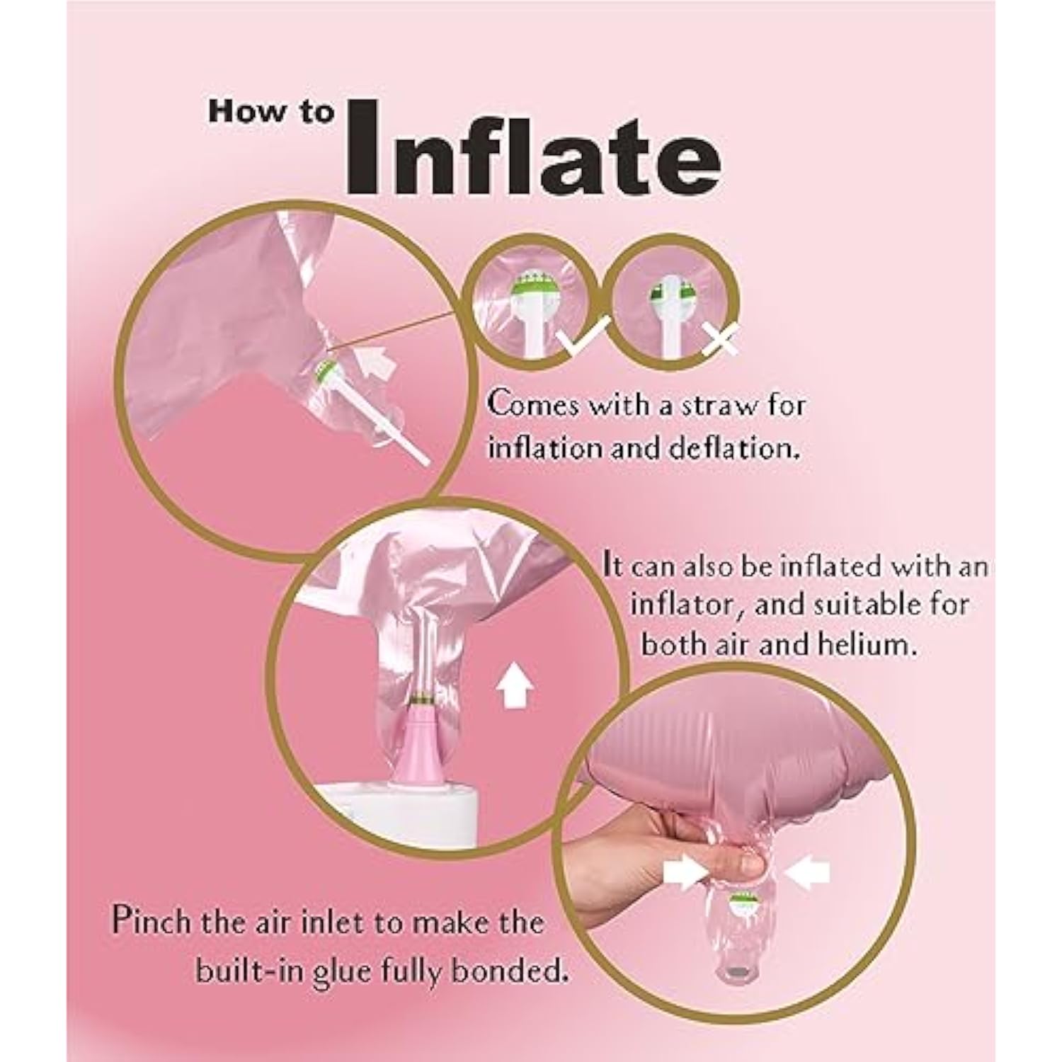 40 Inch Pink Large 2 Number Balloons Big Foil Helium Number Balloons 0