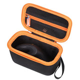 Case For Protoarc Ergonomic Mouse, Travel Carrying Case Compatible With Protoarc Em11 Nl Bluetooth Rechargeable Wireless Vertical Mouse (Black-Orange)