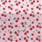 Cherry Birthday Decorations Tablecloth, 3 Pack Disposable Fruit Theme Cherry Party Supplies Table Cover For Birthday, Baby Shower, 55In X 86In